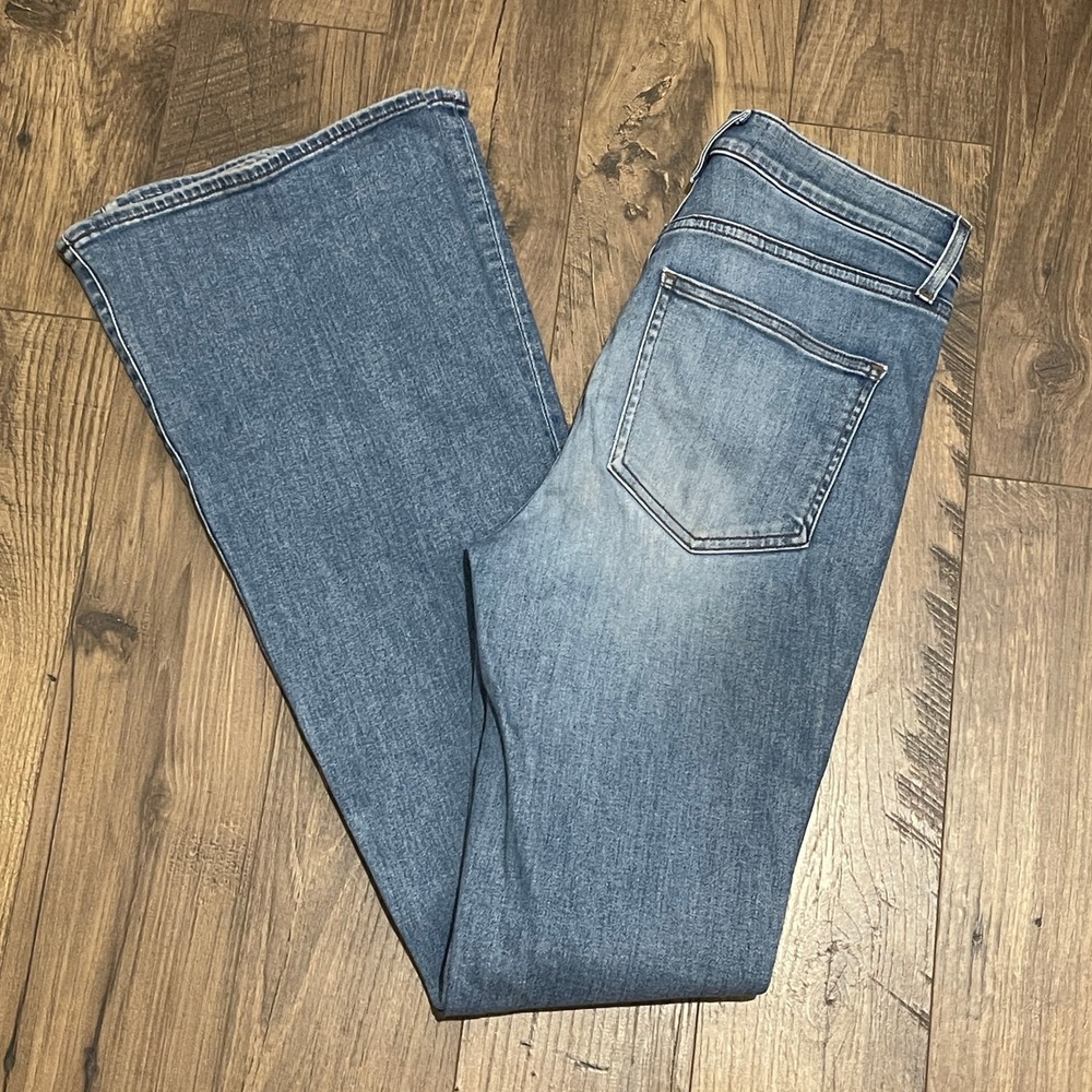 Veronica Beard Beverly High Rise Skinny Flare Jeans Sedona Wash Size 28/6